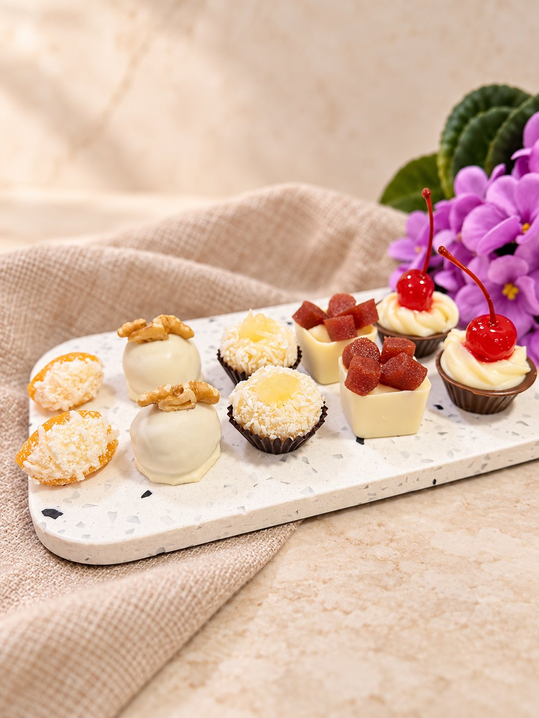 Seleção de doces artesanais Isa adora